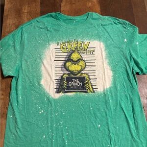Green Grinch Graphic T-Shirt